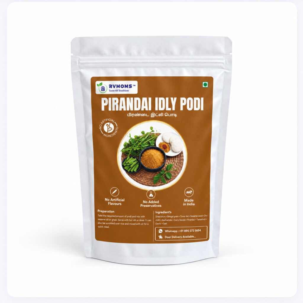 Pirandai Idly Podi | RV Moms