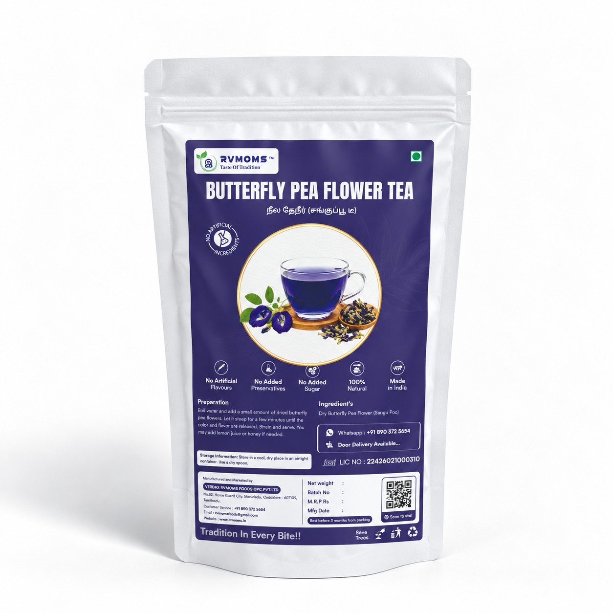 Butterfly Pea Flower Tea | RV Moms