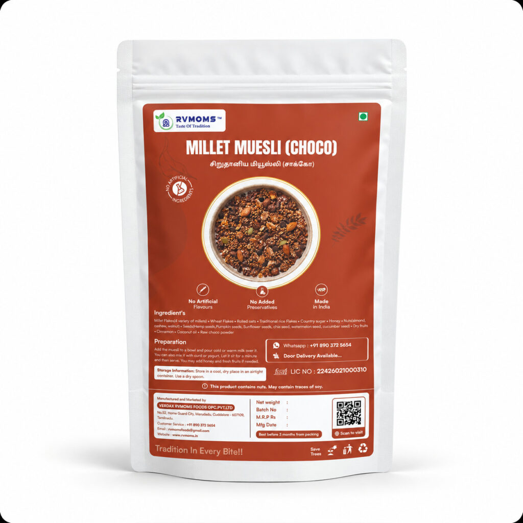Millet Muesli (Choco Flavor) | RV Moms