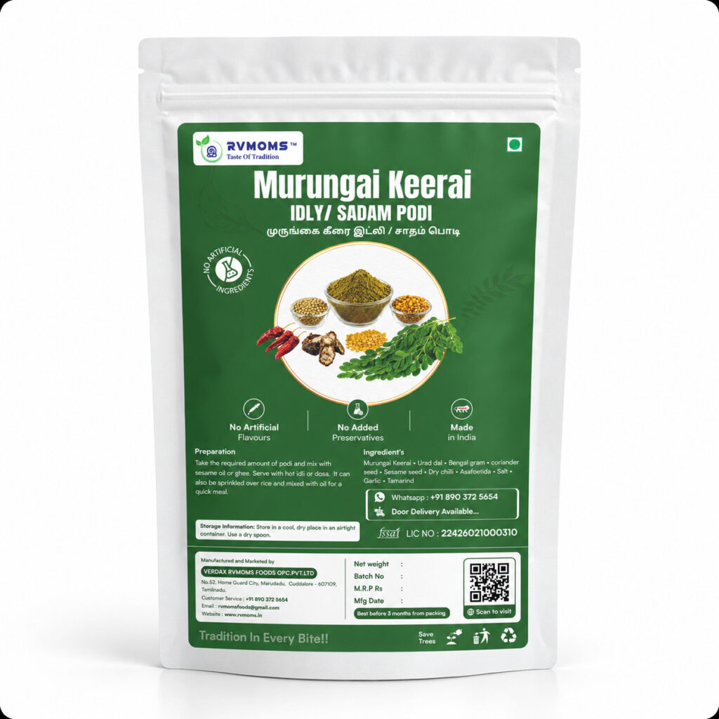 Murungai Keerai Podi | RV Moms