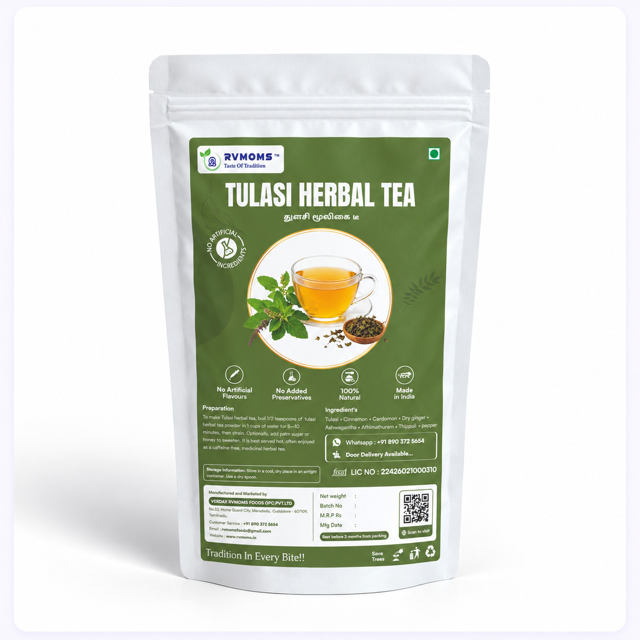Tulasi Herbal Tea | RV Moms
